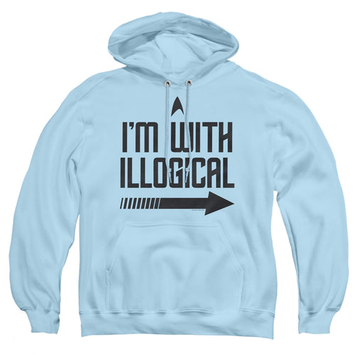 Star Trek I'm With Illogical Pullover Hoodie