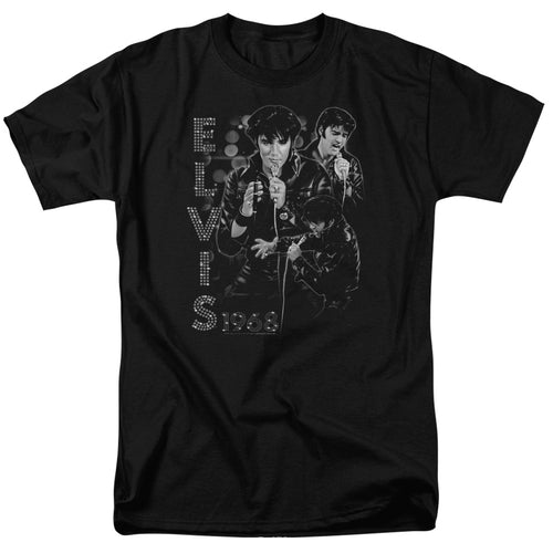 Elvis Presley Leathered T-Shirt