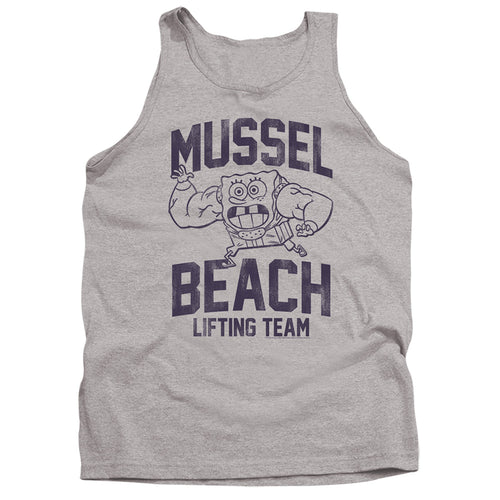 Spongebob Squarepants Mussle Beach Lifting Team Tank Top