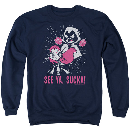 Teen Titans Go! Suckas Crewneck Sweatshirt
