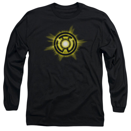 Green Lantern Yellow Glow Long Sleeve T-Shirt