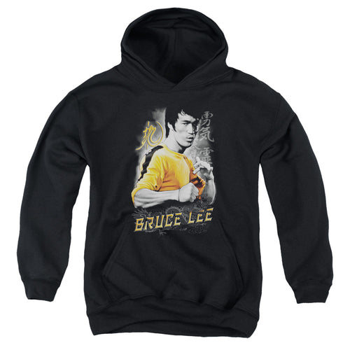 Bruce Lee Yellow Dragon Youth Hoodie