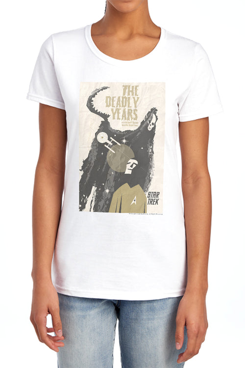Star Trek Juan Ortiz The Deadly Years Womens T-Shirt