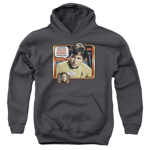 Star Trek Chekov Enemy Wessel Youth Hoodie
