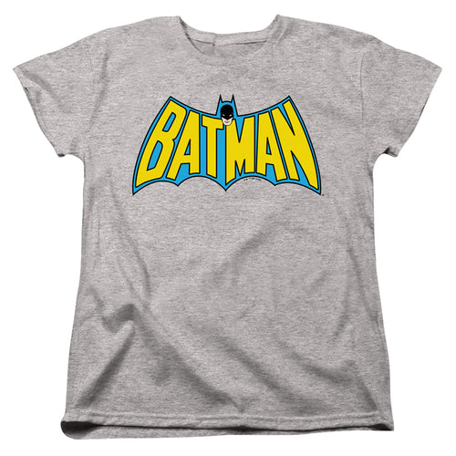 Batman Wintage Batman Logo Womens T-Shirt