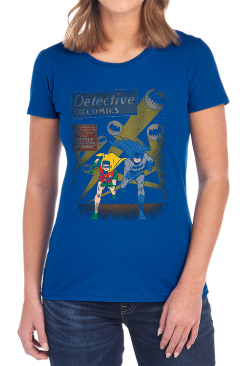 Batman Dynamic Duo Womens T-Shirt