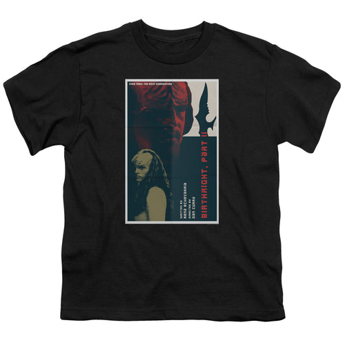 Star Trek Birthright Part II Black Youth/Toddler T-Shirt