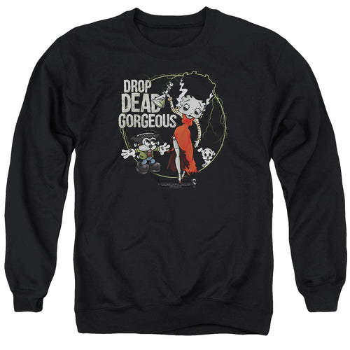 Betty Boop Drop Dead Gorgeous Crewneck Sweatshirt