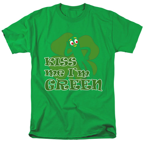 Gumby Kiss Me Im Green T-Shirt