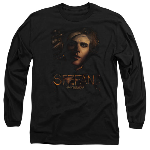 The Vampire Diaries Stefan Smokey Veil Long Sleeve T-Shirt