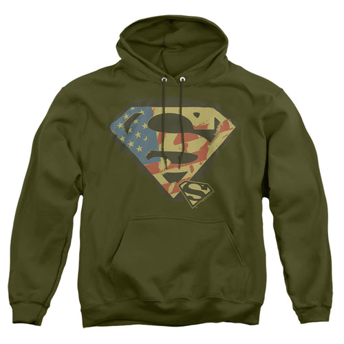 Superman Not Afraid Pullover Hoodie