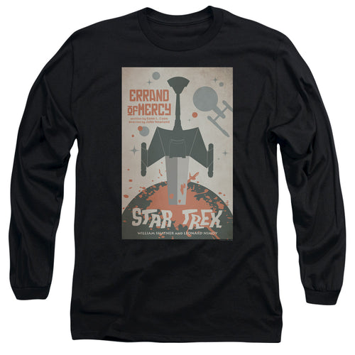 Star Trek Juan Ortiz Errand of Mercy Black Long Sleeve T-Shirt