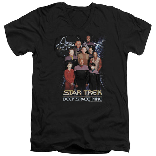 Star Trek DS9 Crew V-Neck T-Shirt