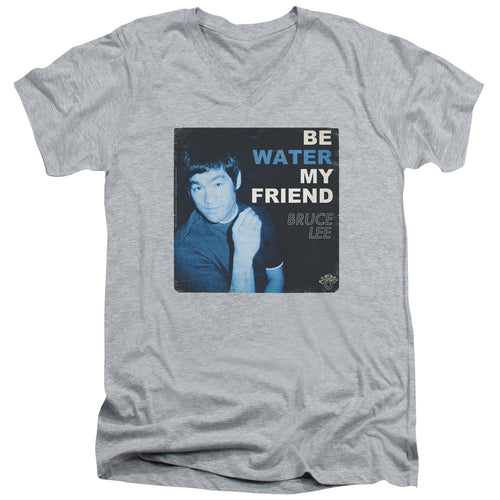 Bruce Lee Water V-Neck T-Shirt