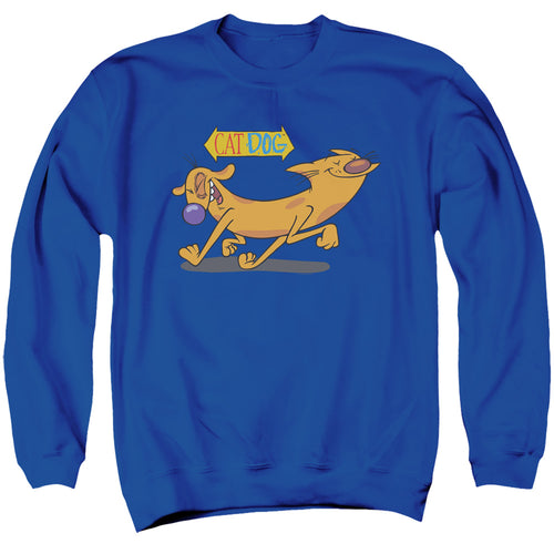 CatDog Happy Paws Crewneck Sweatshirt