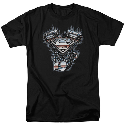 Superman V Twin Logo T-Shirt