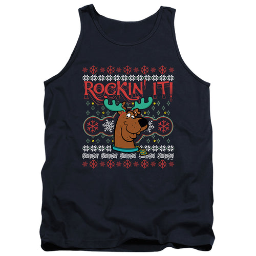 Scooby-Doo Rockin' It Ugly Christmas Tank Top