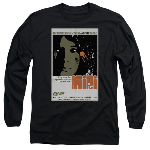 Star Trek Miri Black Long Sleeve T-Shirt