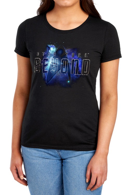 Star Trek Galaxy Beyond Womens T-Shirt