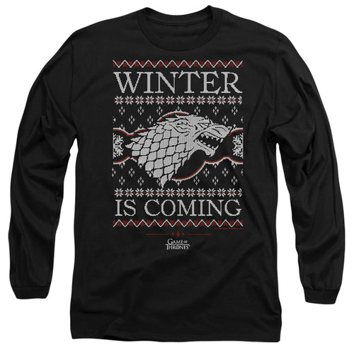 Game of Thrones Winter Is Coming Ugly Christmas Long Sleeve T-Shirt