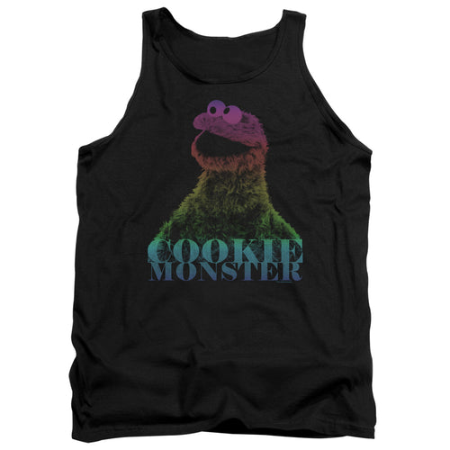 Sesame Street Cookie Monster Halftone Tank Top