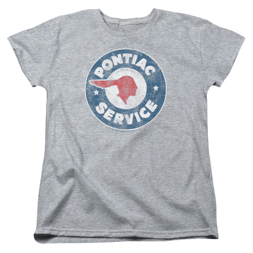 Pontiac Vintage Service Womens T-Shirt