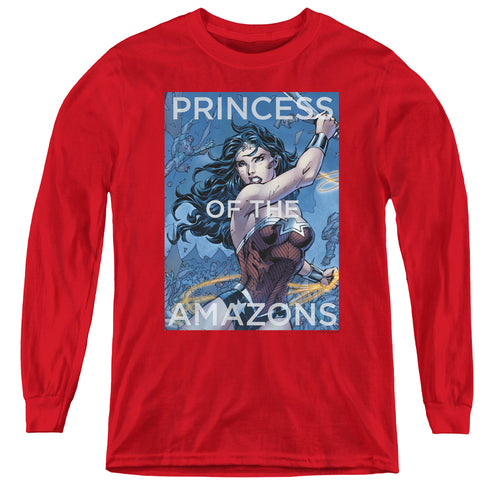DC Comics Princess Of The Amazons Youth Long Sleeve T-Shirt