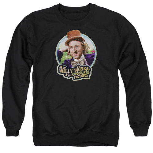 Willy Wonka & the Chocolate Factory It's Scrumdidilyumptious Crewneck Sweatshirt