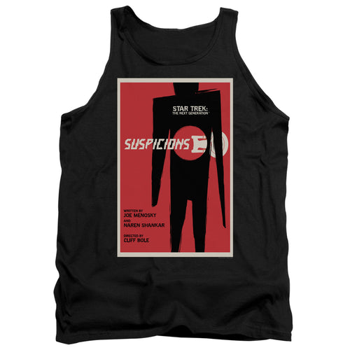 Star Trek Suspicions Black Tank Top