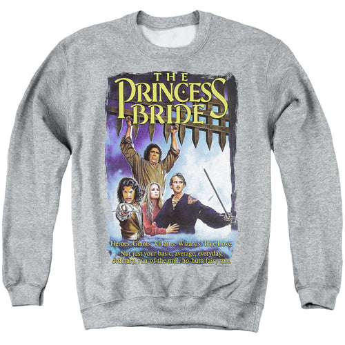 The Princess Bride Alt Poster Athletic Heather Crewneck Sweatshirt