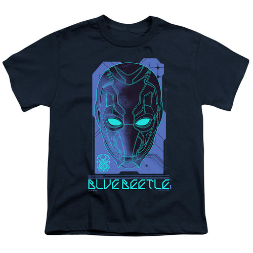 Blue Beetle Large Mask Youth/Toddler T-Shirt