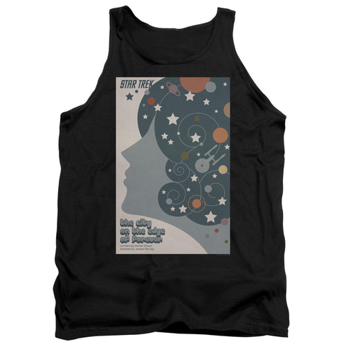 Star Trek Juan Ortiz The City on the Edge of Forever Black Tank Top