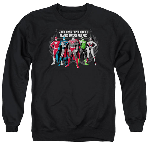 Justice League The Big Five Crewneck Sweatshirt