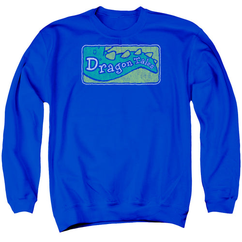 Dragon Tales Logo Distressed Crewneck Sweatshirt