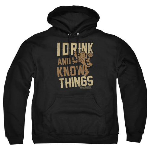 Game of Thrones Know Things Pullover Hoodie