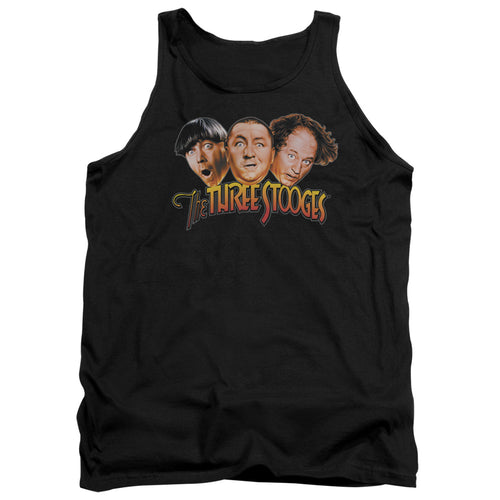 The Three Stooges Three Head Logo Tank Top