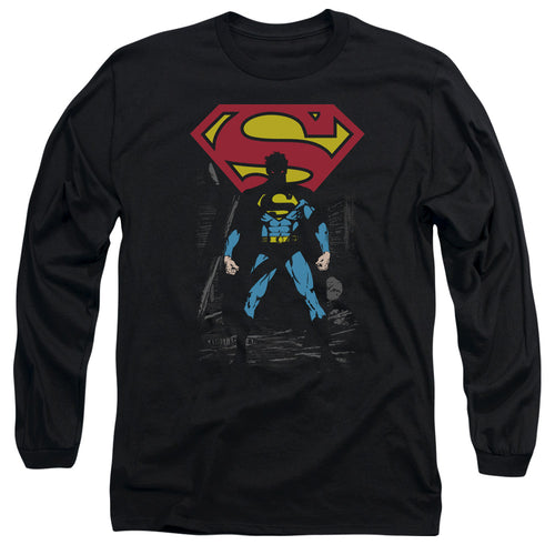 Superman Dark Alley Long Sleeve T-Shirt
