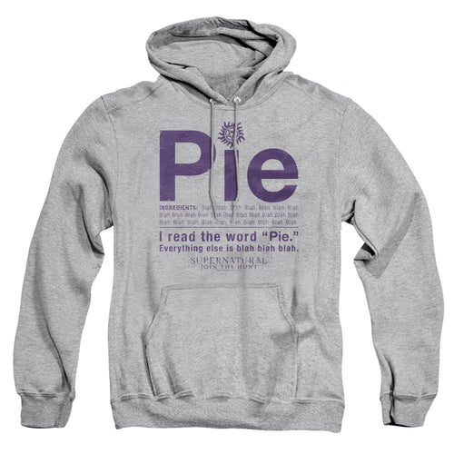Supernatural I Read the Word Pie Pullover Hoodie
