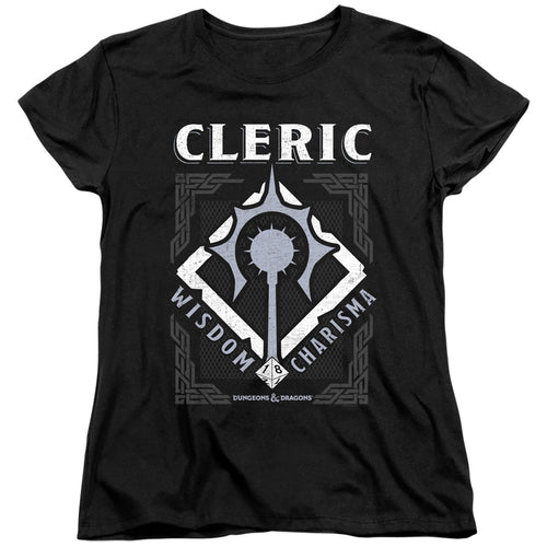 Dungeons & Dragons Cleric Womens T-Shirt