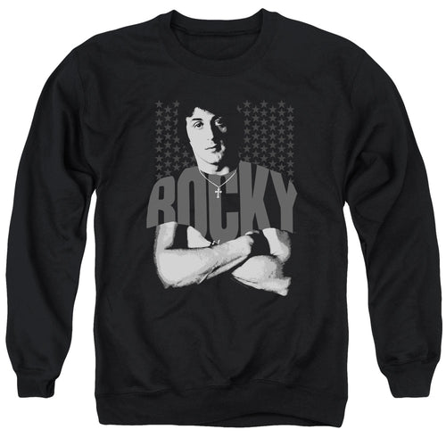 Rocky Arms Crossed Crewneck Sweatshirt