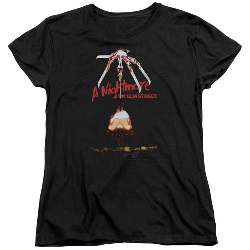 A Nightmare on Elm Street Alternate Poster Womens T-Shirt