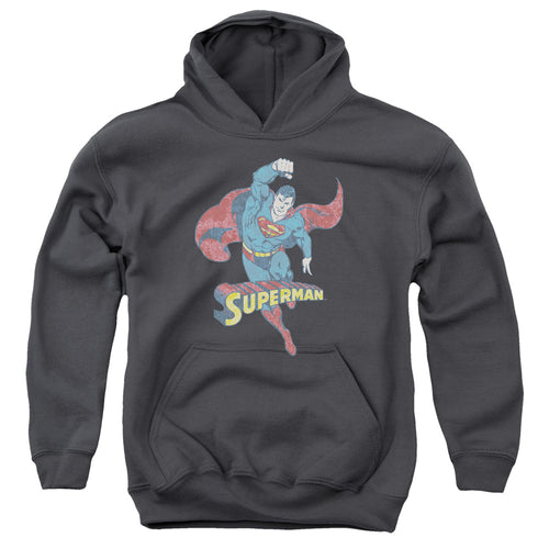 Desaturated Superman Youth Hoodie