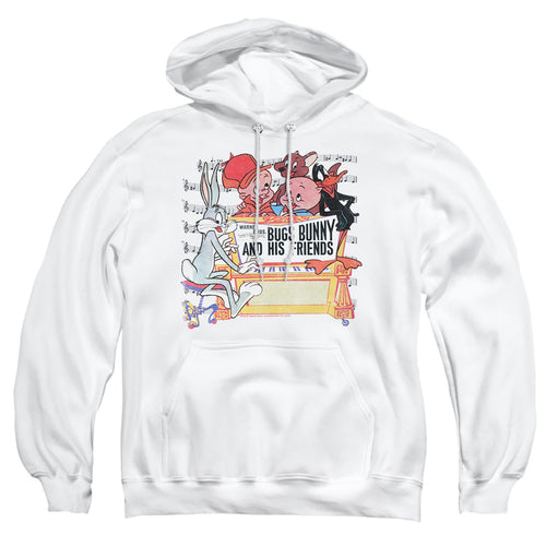 Looney Tunes Bugs And Friends Pullover Hoodie