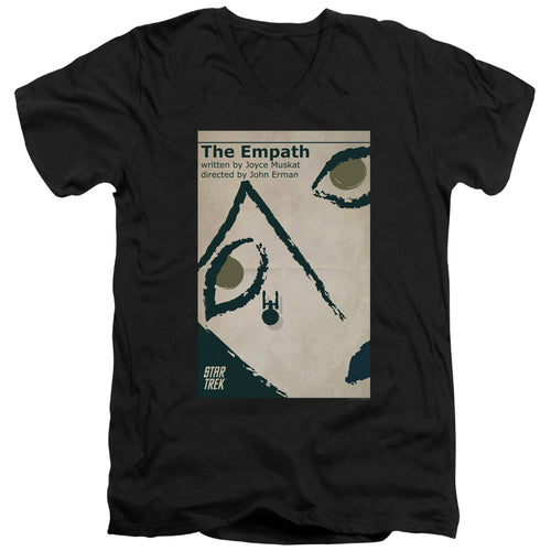Star Trek Juan Ortiz The Empath Black V-Neck T-Shirt