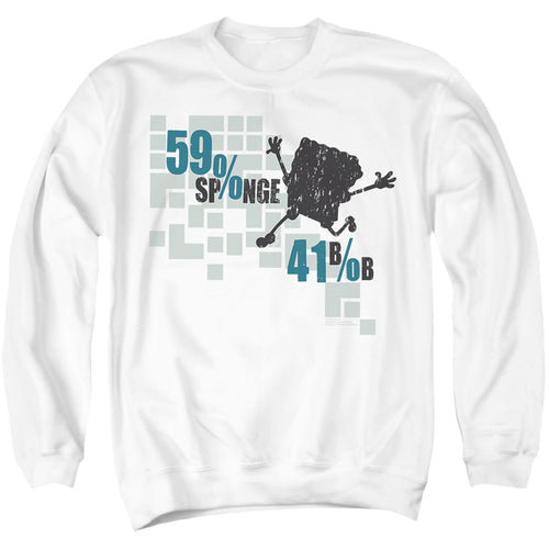 Spongebob Squarepants 59% Sponge, 41% Bob Crewneck Sweatshirt