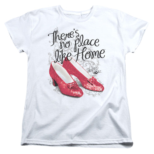 The Wizard of Oz Ruby Slippers Womens T-Shirt