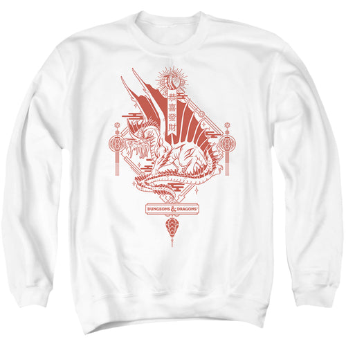 Dungeons & Dragons Year of the Dragon Red Lantern Crewneck Sweatshirt