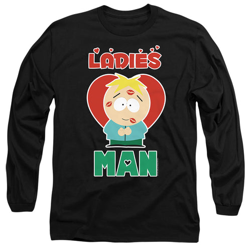 South Park Valentine's Day Butters Ladies Man Long Sleeve T-Shirt