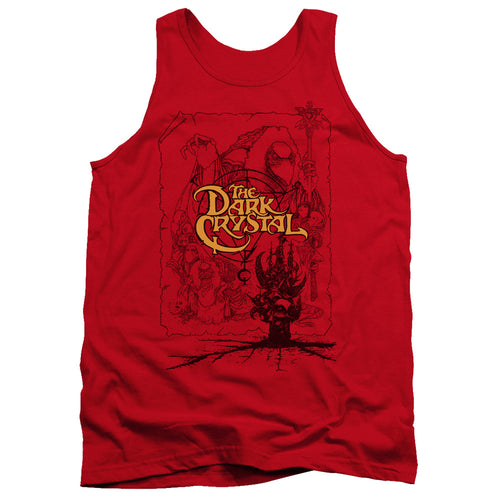 The Dark Crystal Poster Lines Tank Top