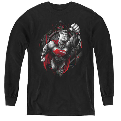 Propaganda Superman Youth Long Sleeve T-Shirt